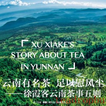 Yunnan-s Renowned Tea: Sufficient to Console the Traveller – Five Episodes of Xu Xiake-s Tea Encounters in Yunnan