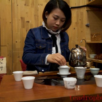 Tea tasting in Shanghai