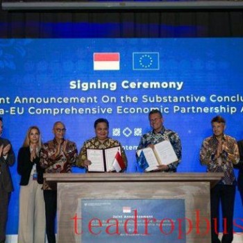 Indonesia and the European Union Sign Free Trade Agreement