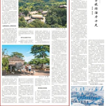 The People-s Daily Overseas Edition Praises Pu-er Jingmai Tea: A Journey Through Jingmai Mountain with the Fragrance of Tea Traveling Far and Wide