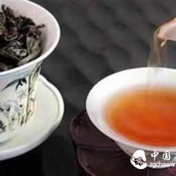 Tea Tasting: Brewing Aged Tea by Boiling, Infusing Tender Tea in Cups