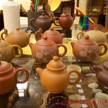 The charm of Yixing teapots