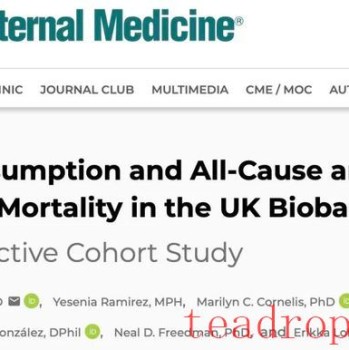 Drinking Black Tea May Lower Mortality Risk! Those Drinking Two or More Cups Daily Have the Lowest Risk