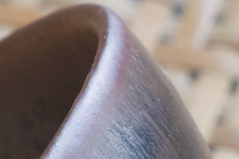 Jianyang kiln - tea cup - brown rim