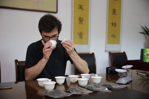 degustazione di tè professionale