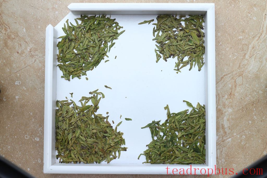 Diverse qualità di Long Jing