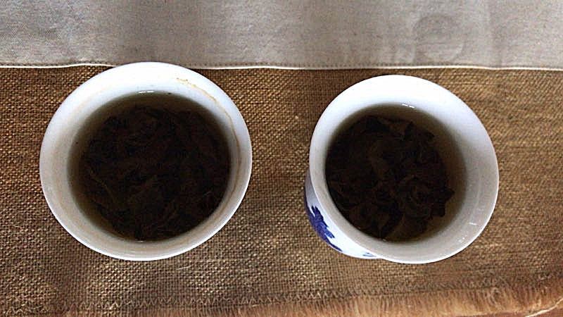 lime water and tea