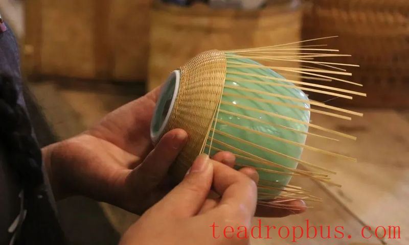 Have you ever seen a Yixing teapot woven with 