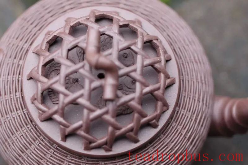 Have you ever seen a Yixing teapot woven with 