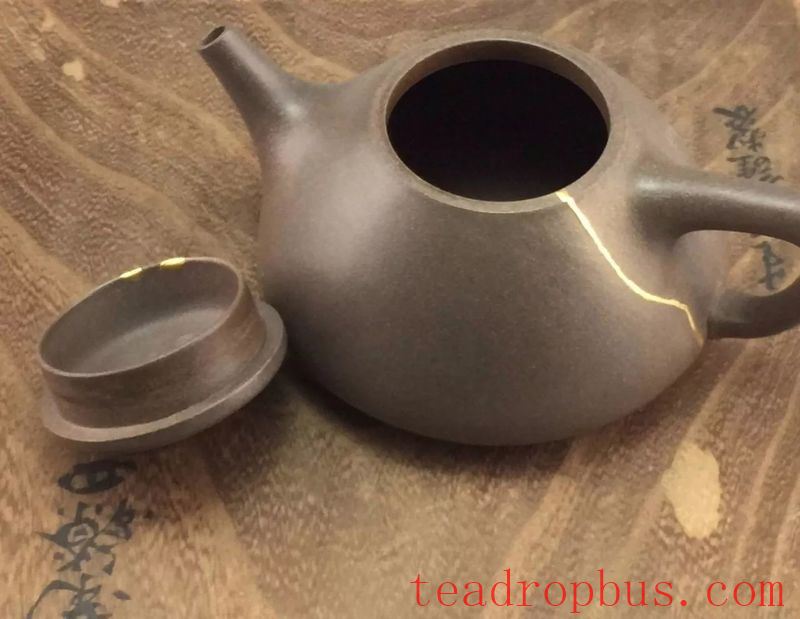 How can a broken purple clay pot be reborn? What to do if your purple clay pot breaks?-4