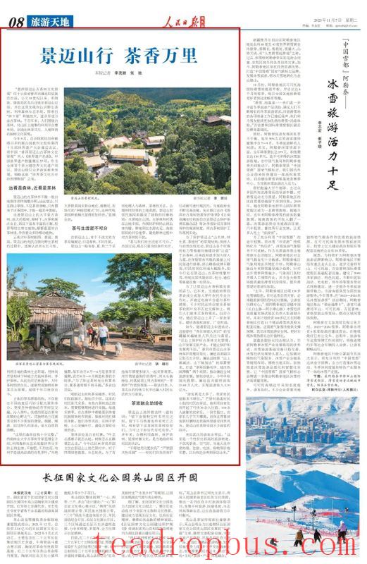 The People's Daily Overseas Edition Praises Pu'er Jingmai Tea: A Journey Through Jingmai Mountain with the Fragrance of Tea Traveling Far and Wide-1