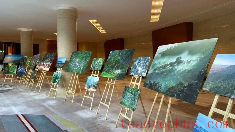 Debut in Beijing and Zhengzhou: A Journey of Aesthetics with the Jingmai Mountain Photography Exhibition and Pu'er Tea Cultural Creative Products-3