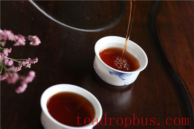 What is the purpose of pile fermentation in ripe tea?-3