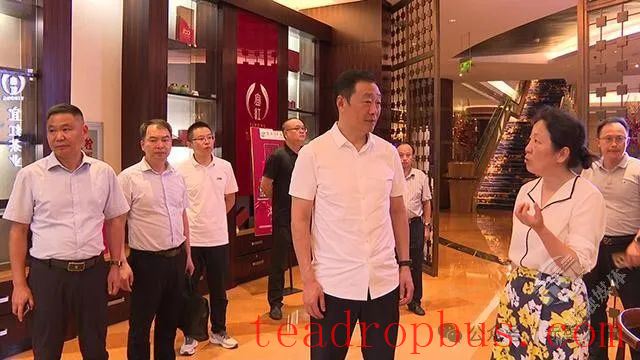 Dong Fangping Leads a Team to Wuhan for Research and Inspection of the Tea Market: Precise Guidance, Continuous Efforts to Continuously Improve Quality and Capacity of Chibi Green Brick Tea Industry-1