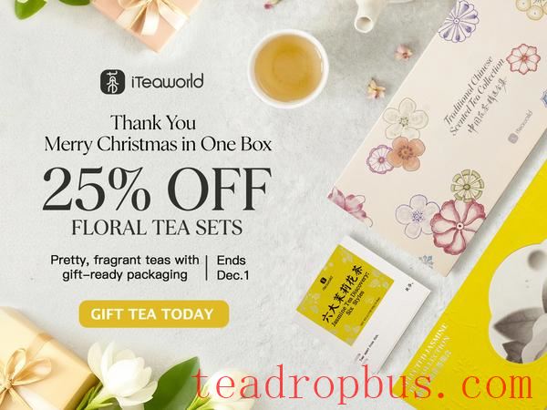 iTeaworld Black Friday 25% off Sale